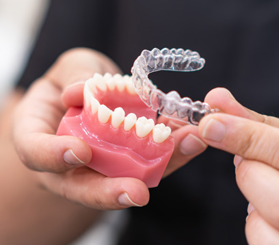 A discreet way to straighten your smile